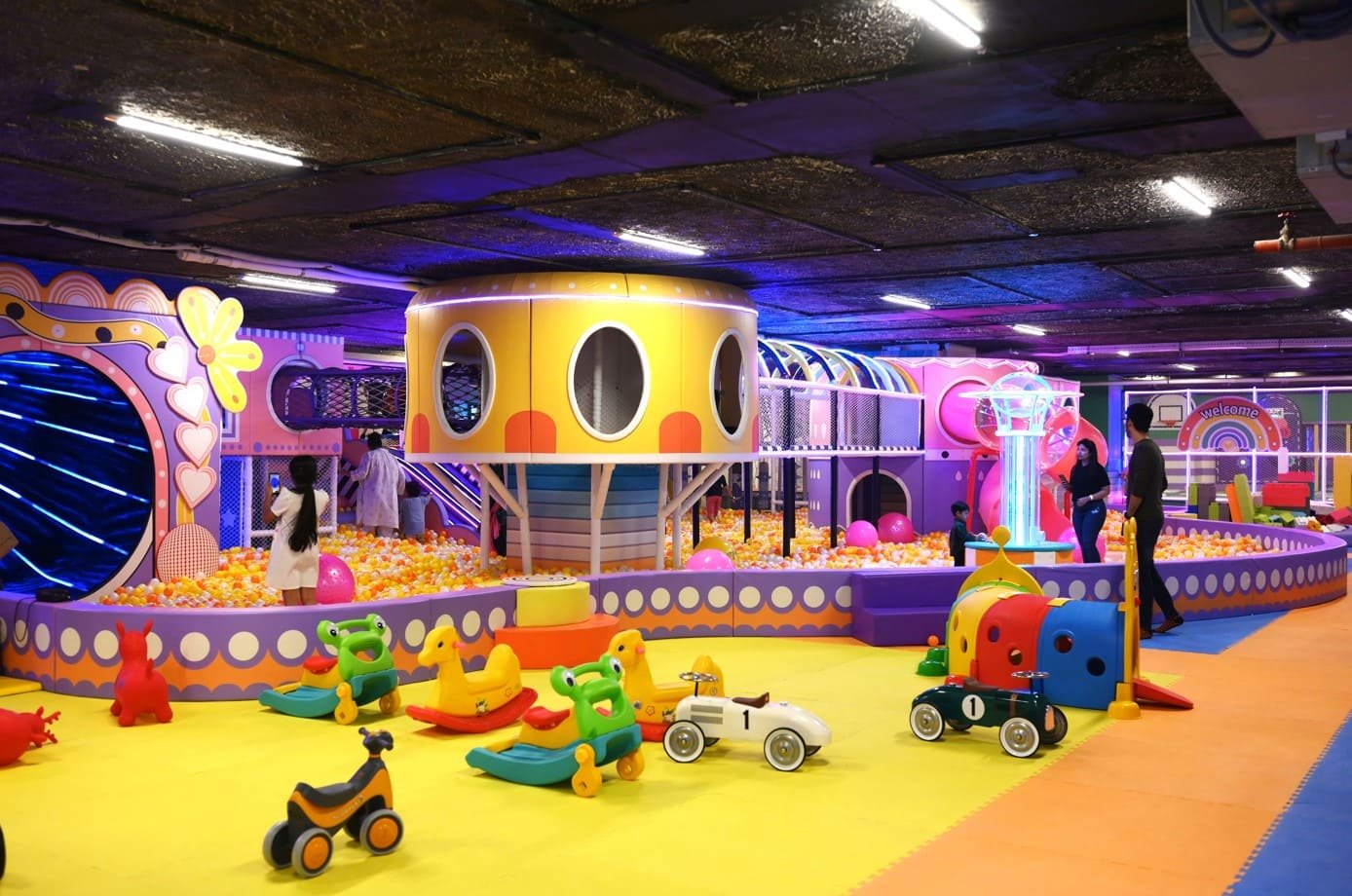Kids Play area in lahore, Playdium's soft play area for kids